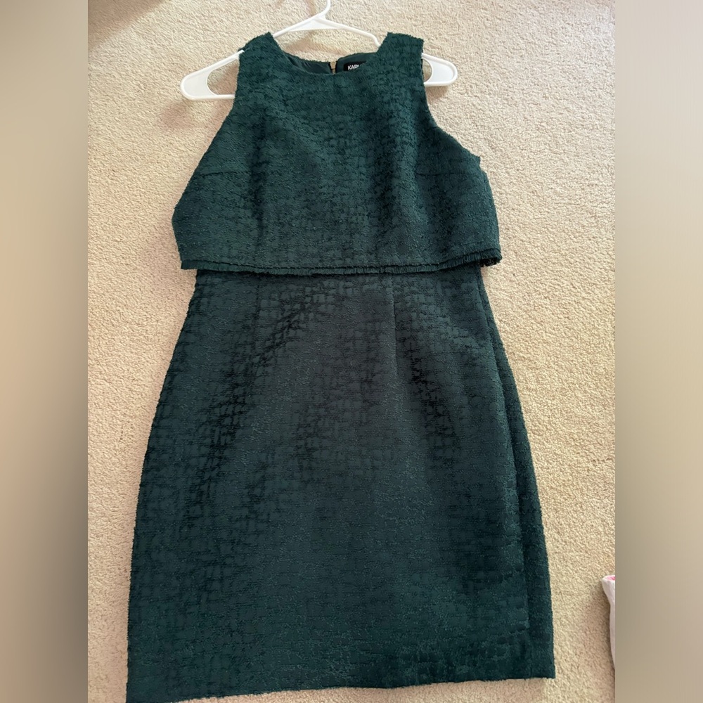 Emerald green dress